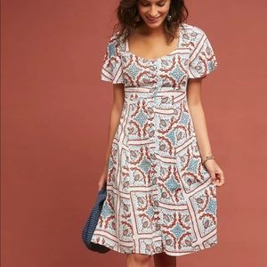 NWOT- Anthropologie Mauve Dress